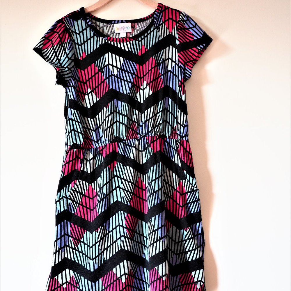Lula Roe Multicolored Dress